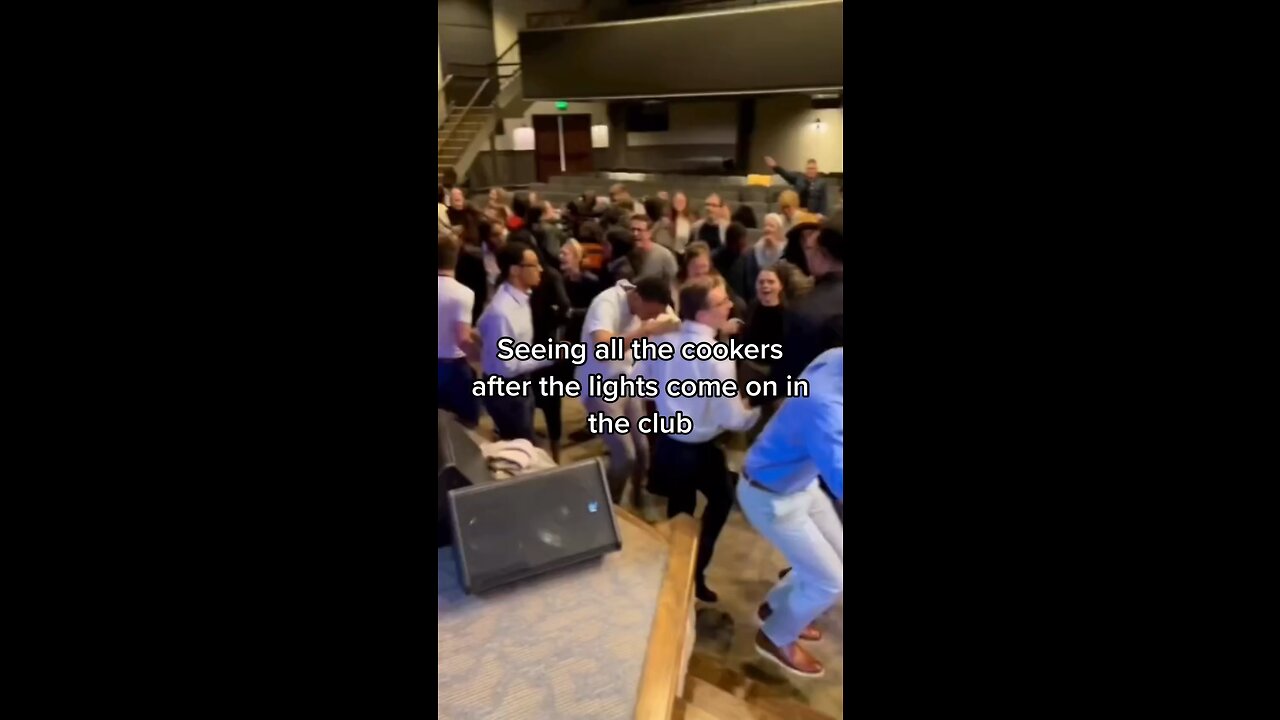 What DJs see when the club lights come on