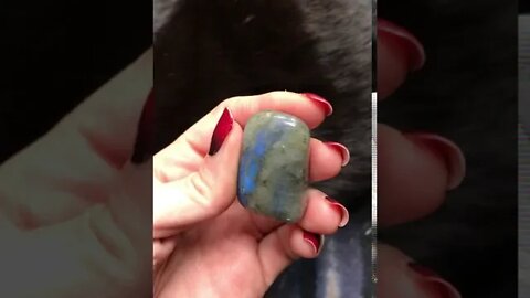 Labradorite "Brilliant Blue Flash" Tumble