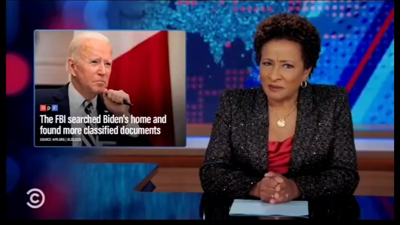 Wanda Sykes Covers For Biden's Classified Documents Scandal