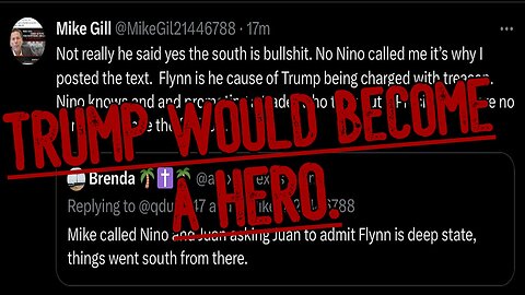 NINO's Response Mike Gill w/ Juan O' Savin 12.17.23