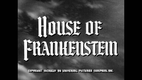 House of Frankenstein (T-RO'S TOMB Movie Mausoleum)