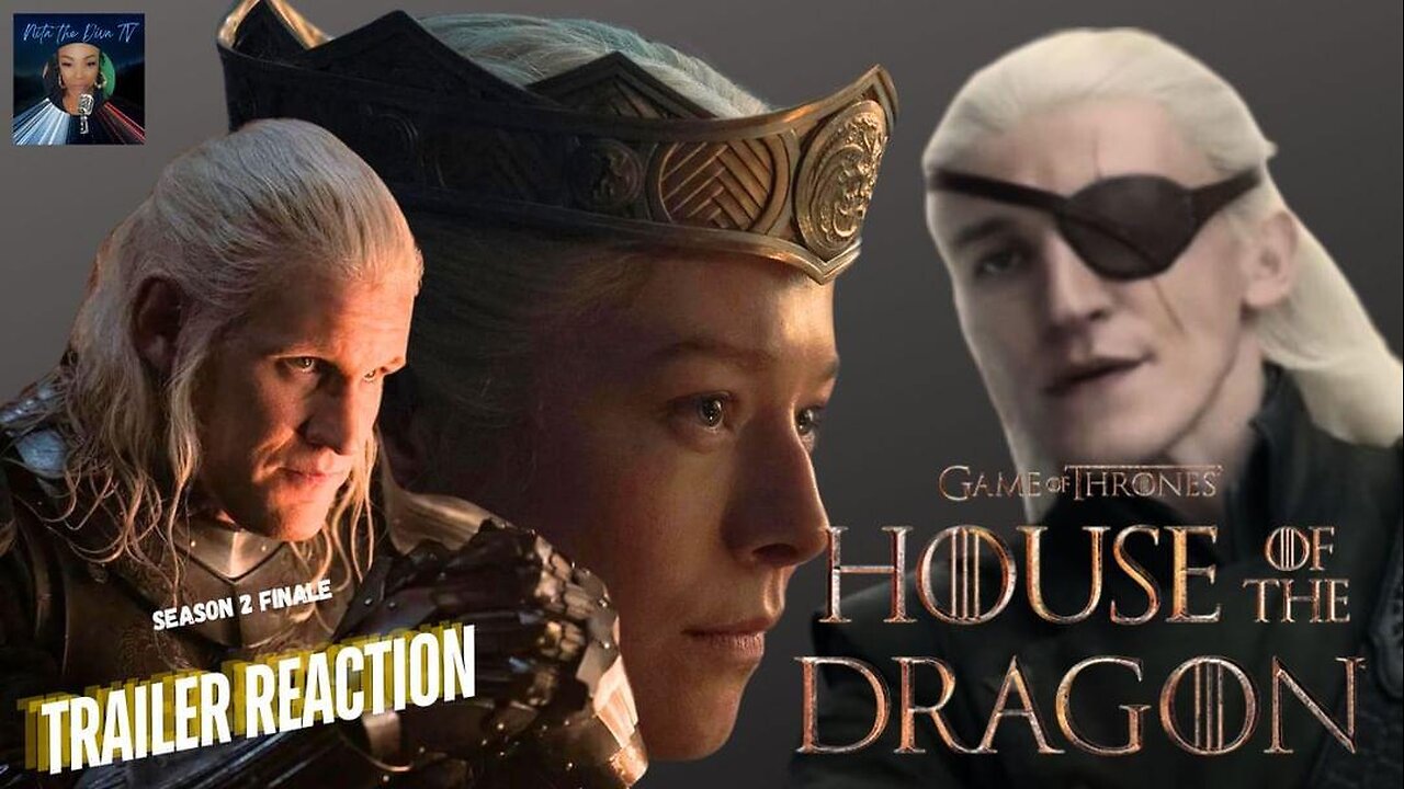 #HOTD #DemDragons #DemThrones SEASON 2 FINALE TRAILER REACTION/REVIEW