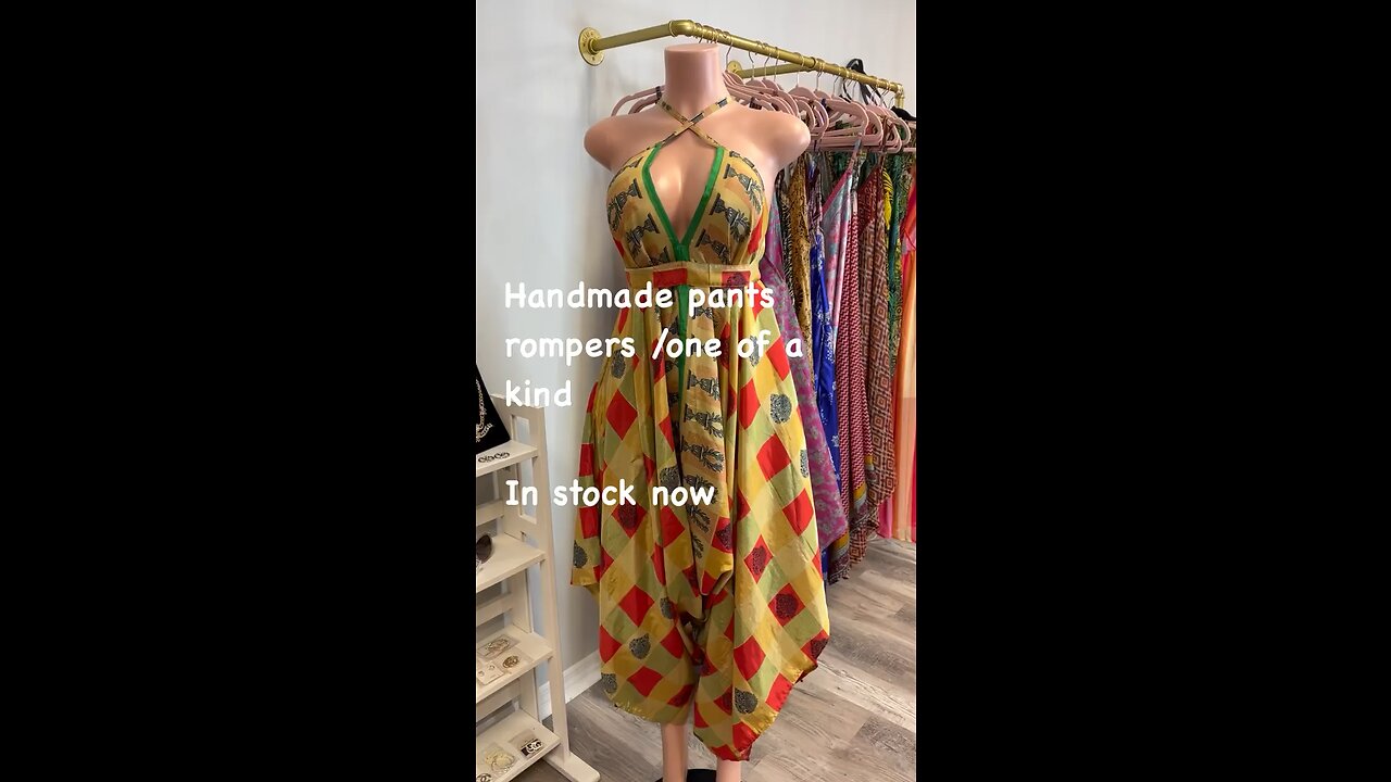 HANDMADE ROMPER PANTS