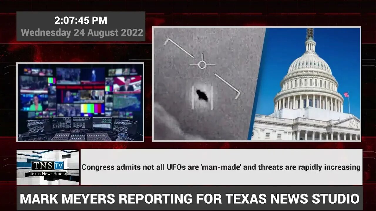 Congress admits not all UFOs are 'man-made' and threats are rapidly increasing