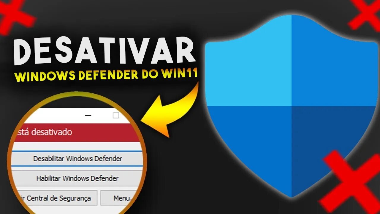 Como DESATIVAR WINDOWS DEFENDER DO Windows 11 da FORMA CORRETA