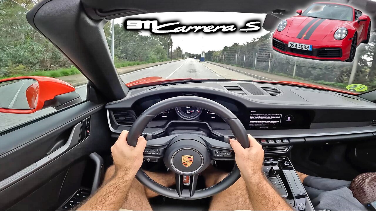 POV: You drive a Porsche 911 (992) Carrera S in Marbella