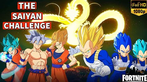 FORTNITE | THE SAIYAN CHALLENGE [PC]