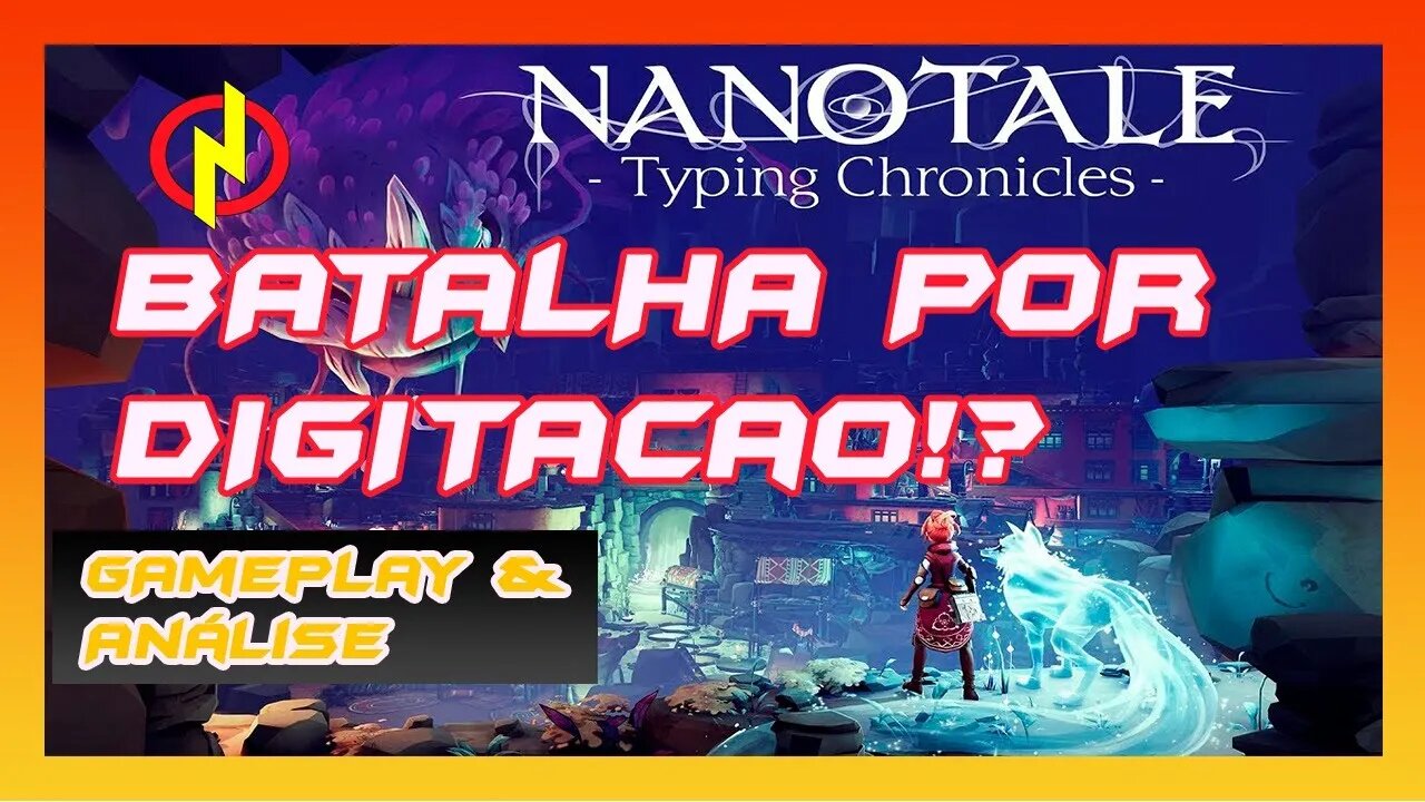 🎮 GAMEPLAY! Jogamos NANOTALE, um RPG de aventura de digitação inovador. Confira!