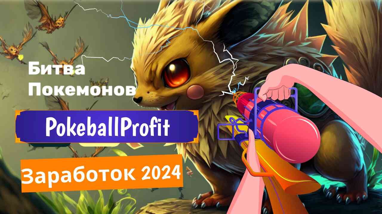 Игра с выводом денег. PokeballProfitю Заработок на дому