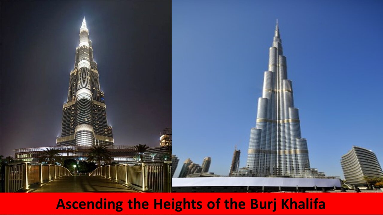 Beyond Clouds and Gold Ascending the Heights of the Burj Khalifa