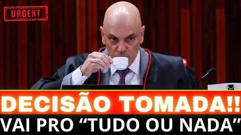 SENADO OMISSO!! MORAES TOMA DECISÃO!! PÂNICO TOTAL NO BRASIL!!