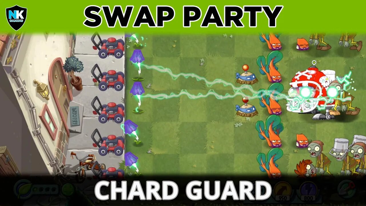 PvZ 2 - Swap Party - May 23, 2022 - Swap Puff-shroom For Chard Guard