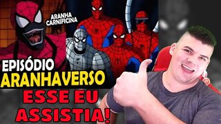 REACT O FINAL DO HOMEM ARANHA dos ANOS 90 - ARANHAVERSO ESPETACULAR - MELHOR DO MUNDO