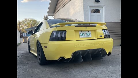 MAKING A REAR DIFFUSER FOR A MUSTANG!