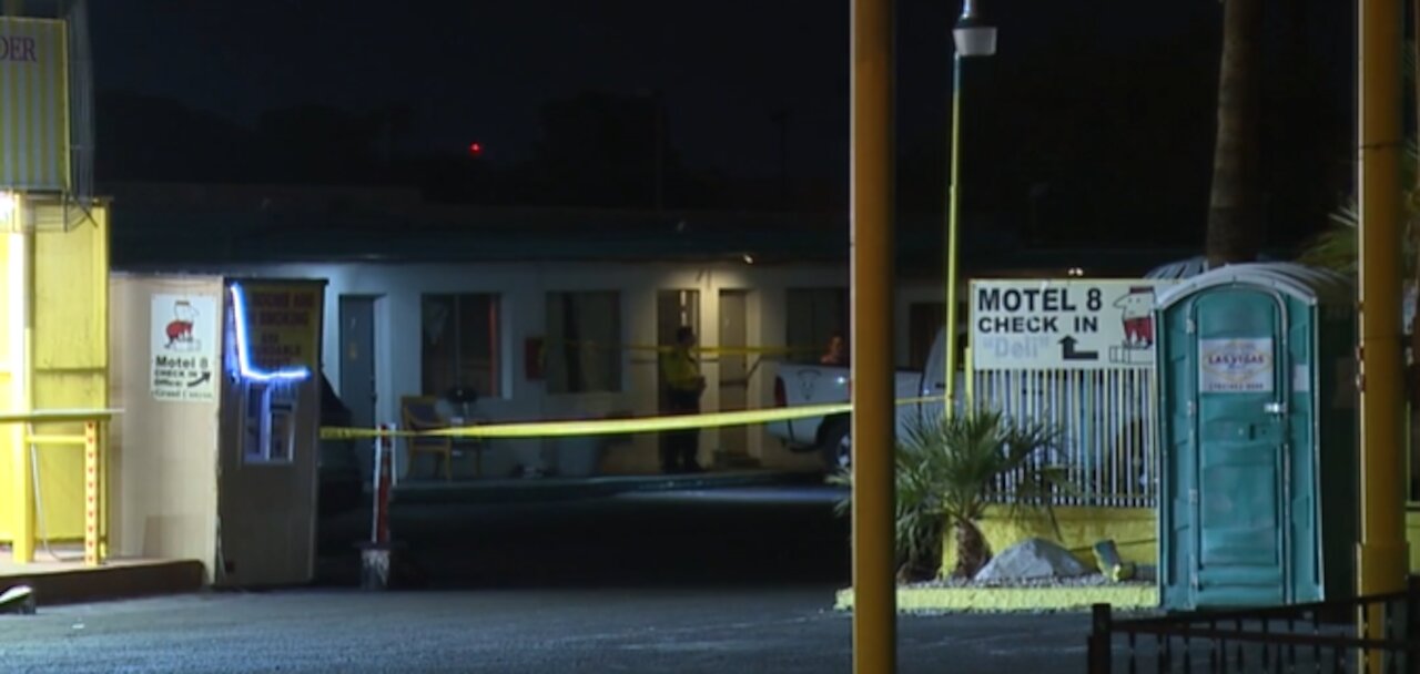 PD: 1 person shot, killed at motel on Las Vegas Boulevard