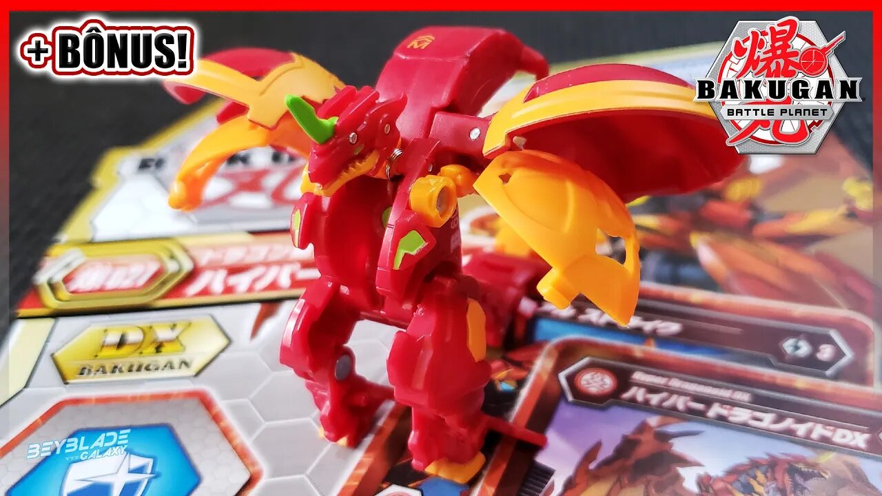 Abrindo HYPER DRAGONOID com um bônus! - Bakugan Battle Planet