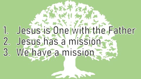 "Invisible Food" - Elder Tom Jordan
