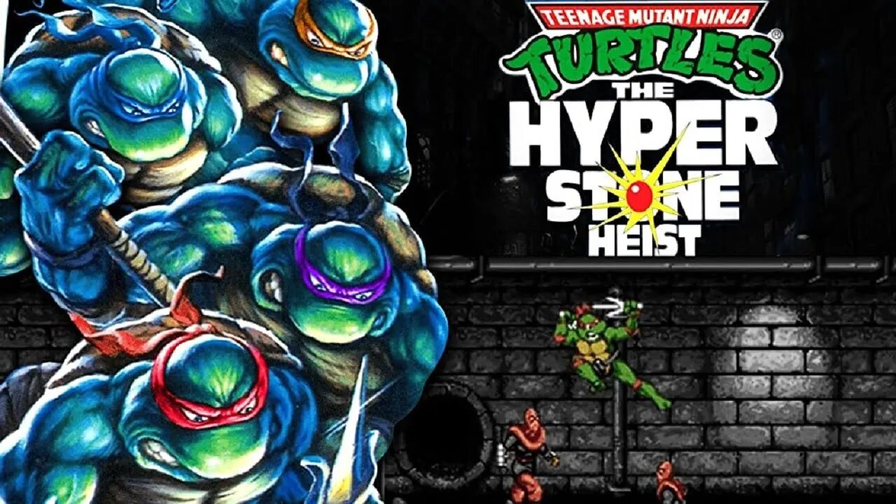 Teenage Mutant Ninja Turtles Hyperstone Heist - Mega Drive (Scene 4)