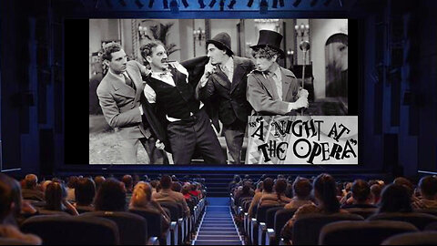 "A Night At The Opera" starring The Marx Brothers