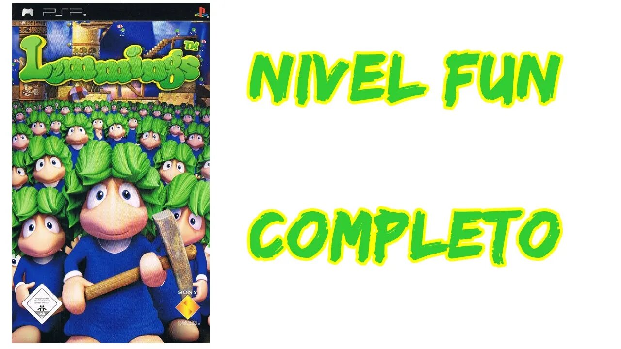 Lemmings (PSP) - Nível Fun