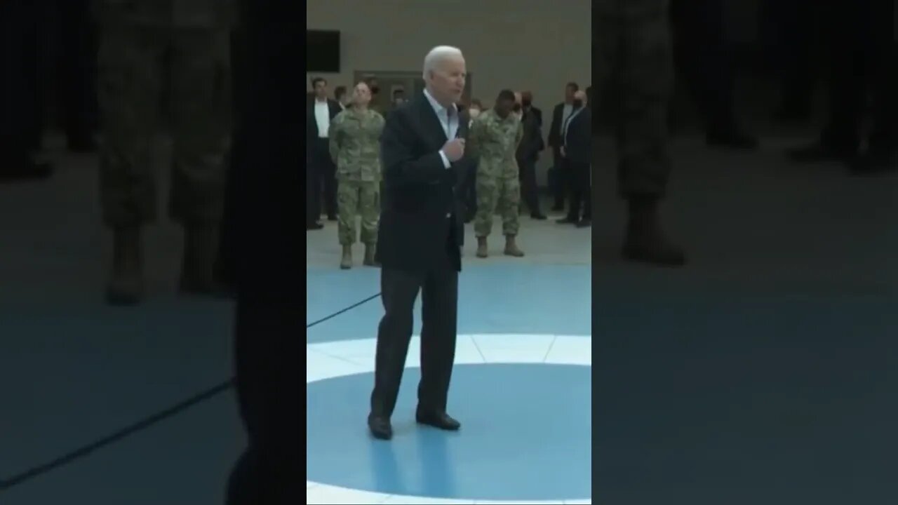 Biden Tells U.S. Troops They’ll See Conditions in Ukraine When They Go There