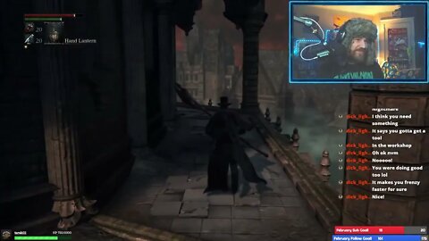 Old Man in Wheelchair + Cliff = Hilarity | Bloodborne