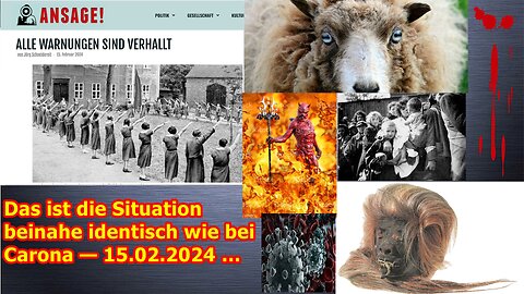 Kaum noch Luft zum Atmen und bald ist damit ganz Schluss in fast allen Bereichen — 16.02.2024 …