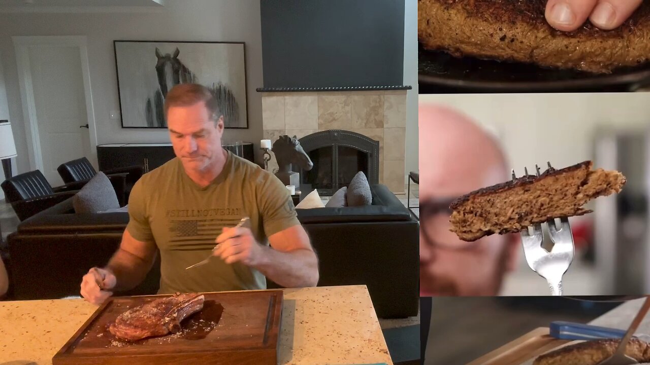 Vegan steak!😫
