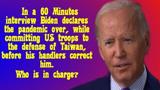 Joe Biden's 60 Minutes interview was a train wreck.