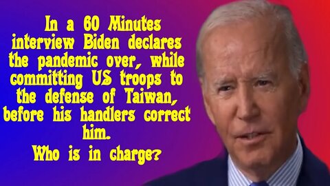 Joe Biden's 60 Minutes interview was a train wreck.