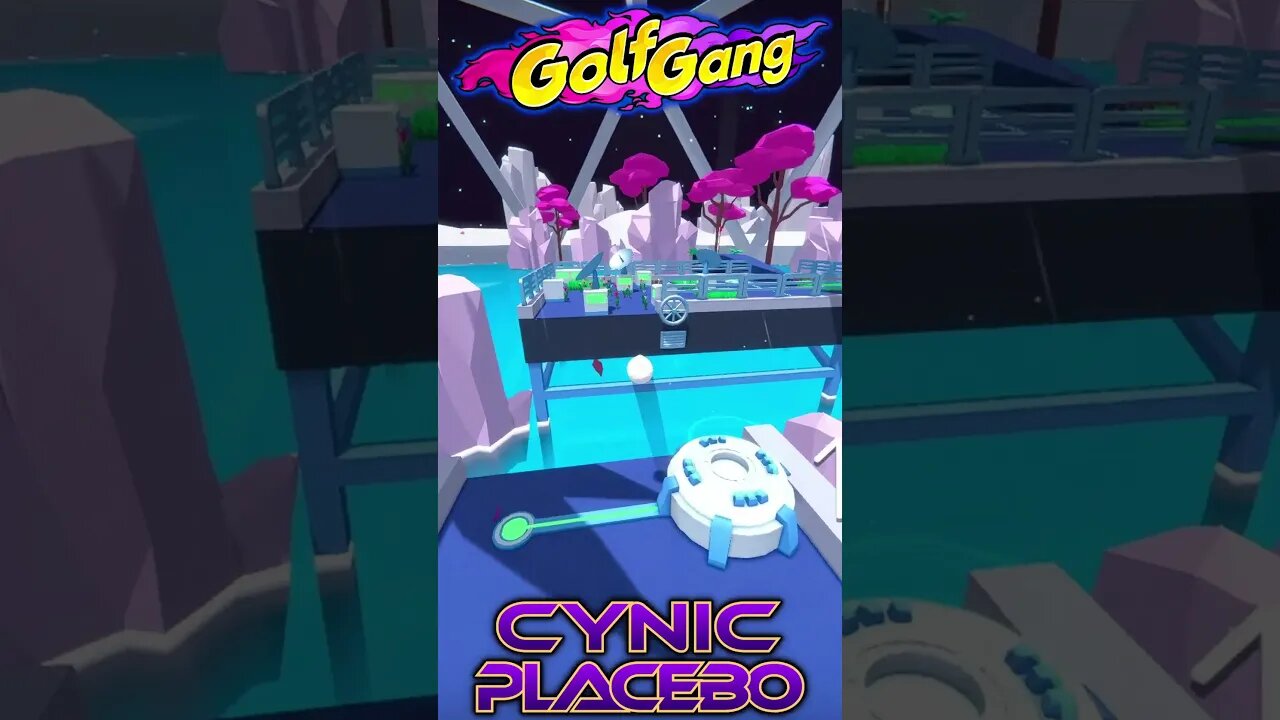 A Series of Cynic Failures! | Golf Gang #shorts #indiegame #minigolf #gaming