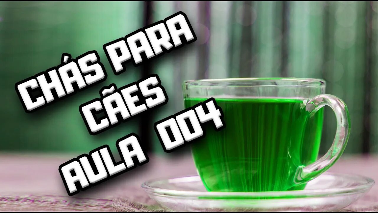 Chá de Erva-doce para Cães: aula 004 | Dr. Edgard Gomes | Alimentação natural para Cães