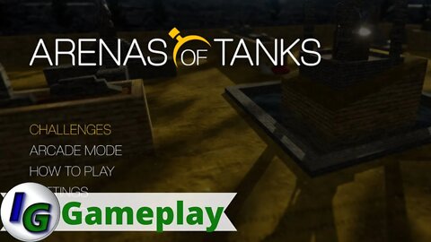 Arenas Of Tanks Gameplay on Xbox