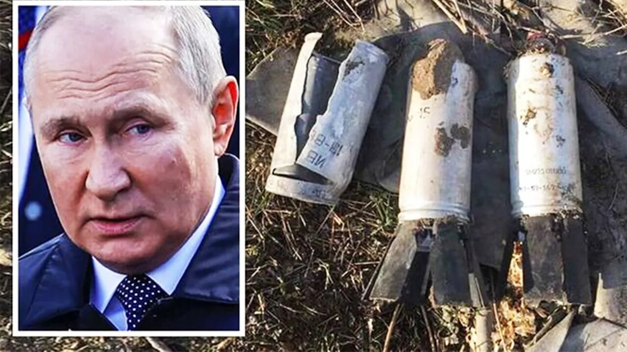 Shock as Putin using BANNED cluster bombs to kill 'hundreds of civilians'