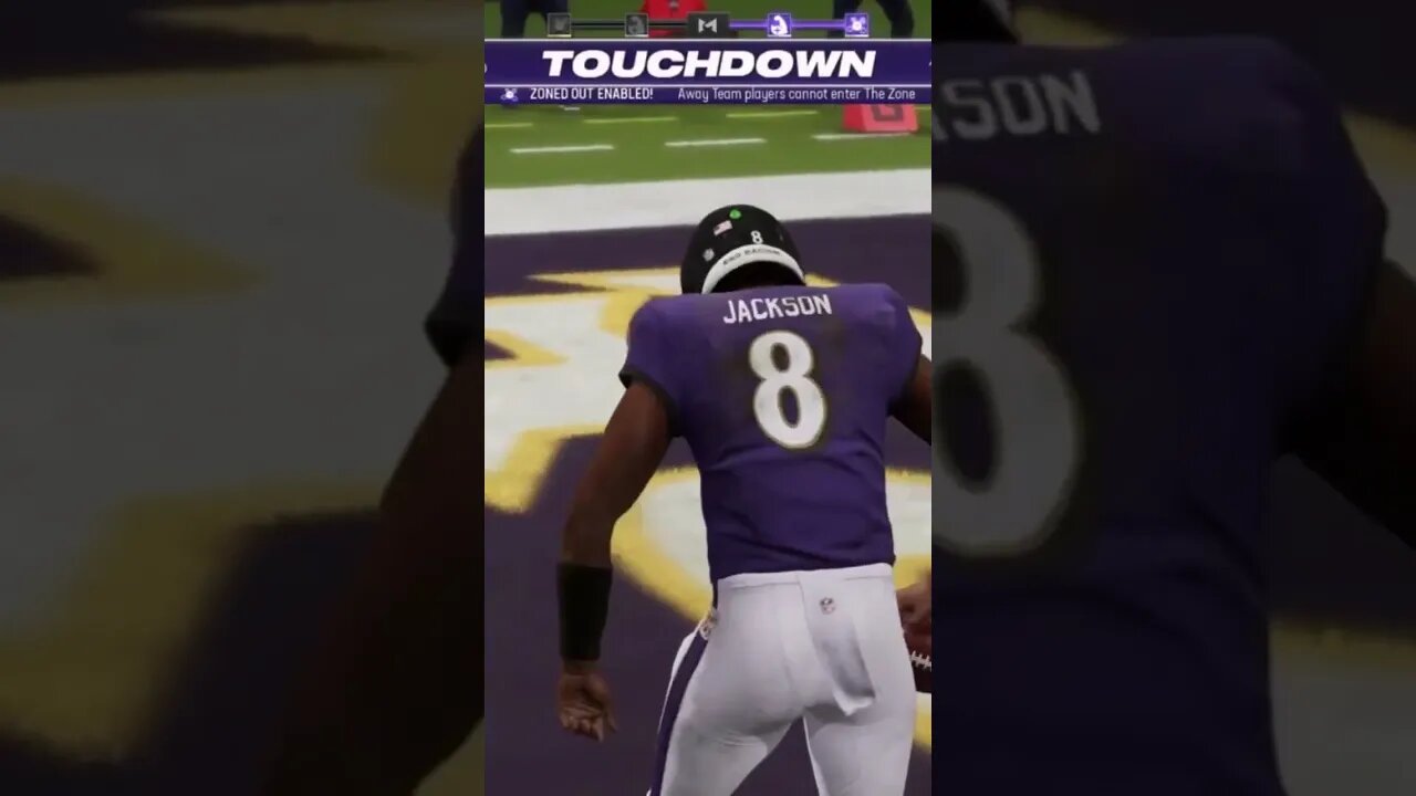 LAMAR JACKSON VIOLIN TOUCHDOWN DANCE