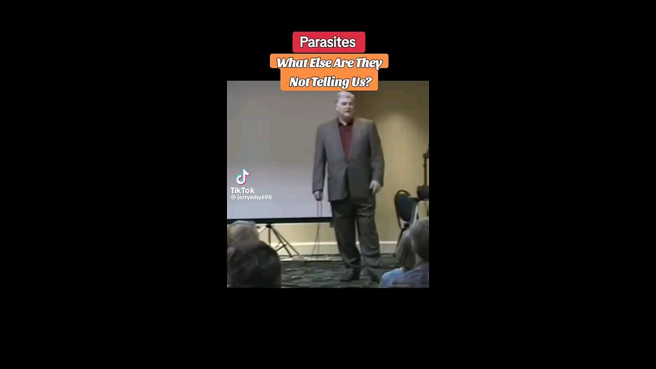 🤢 PARASITES....WHAT ELSE ARE THEY NOT TELLING US ......😒