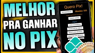 😱 O MELHOR - NOVO APLICATIVO PRA GANHAR DINHEIRO NO PIX