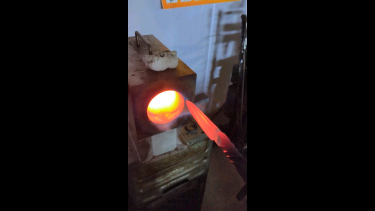 quenching a custom 1045 RR spike