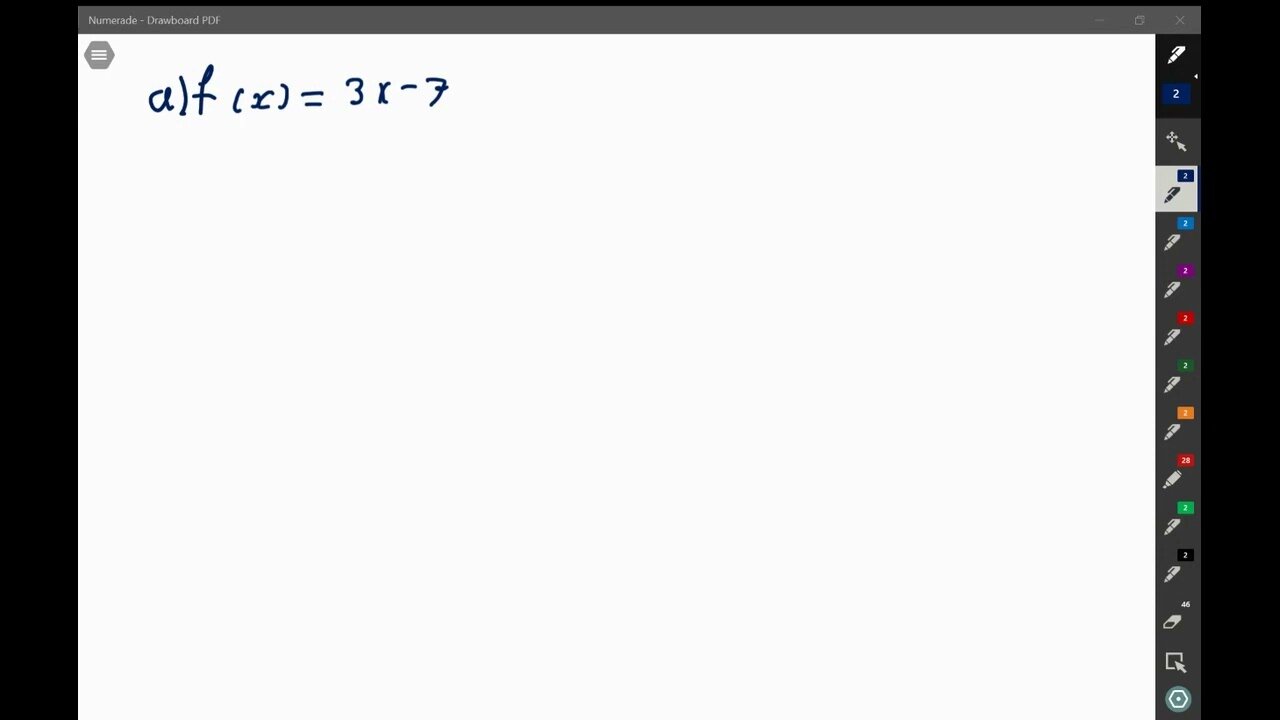 For each mappings f: ?? ?? find a formula for its inverse: (a) f(x)=3 x