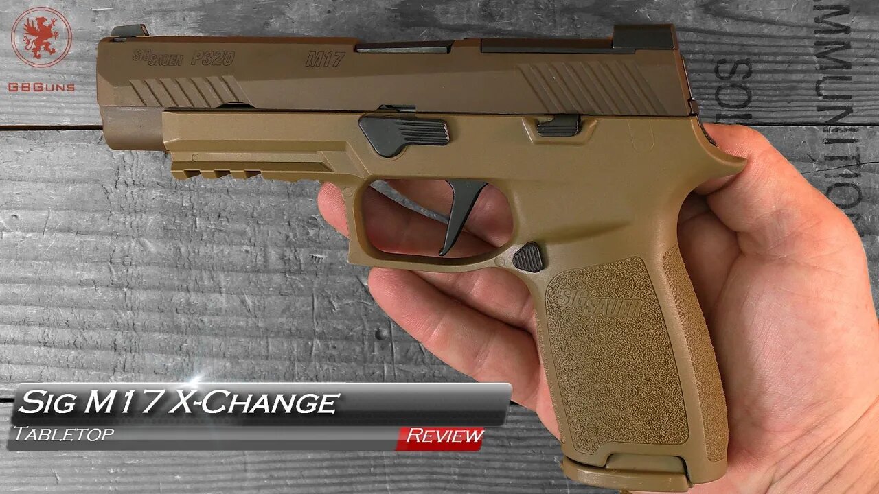 Sig M17 X Change Tabletop Review