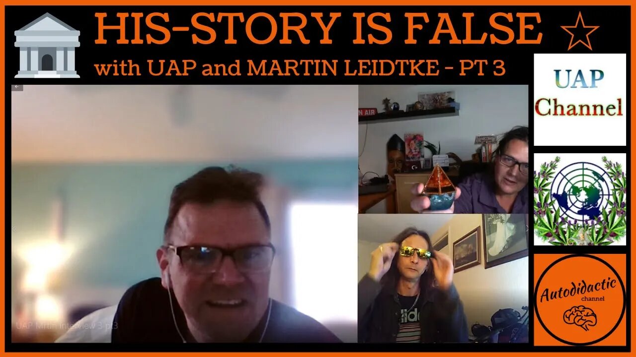 Discussing The False Narrative with UAP Martin Leidtke interview 3 pt3