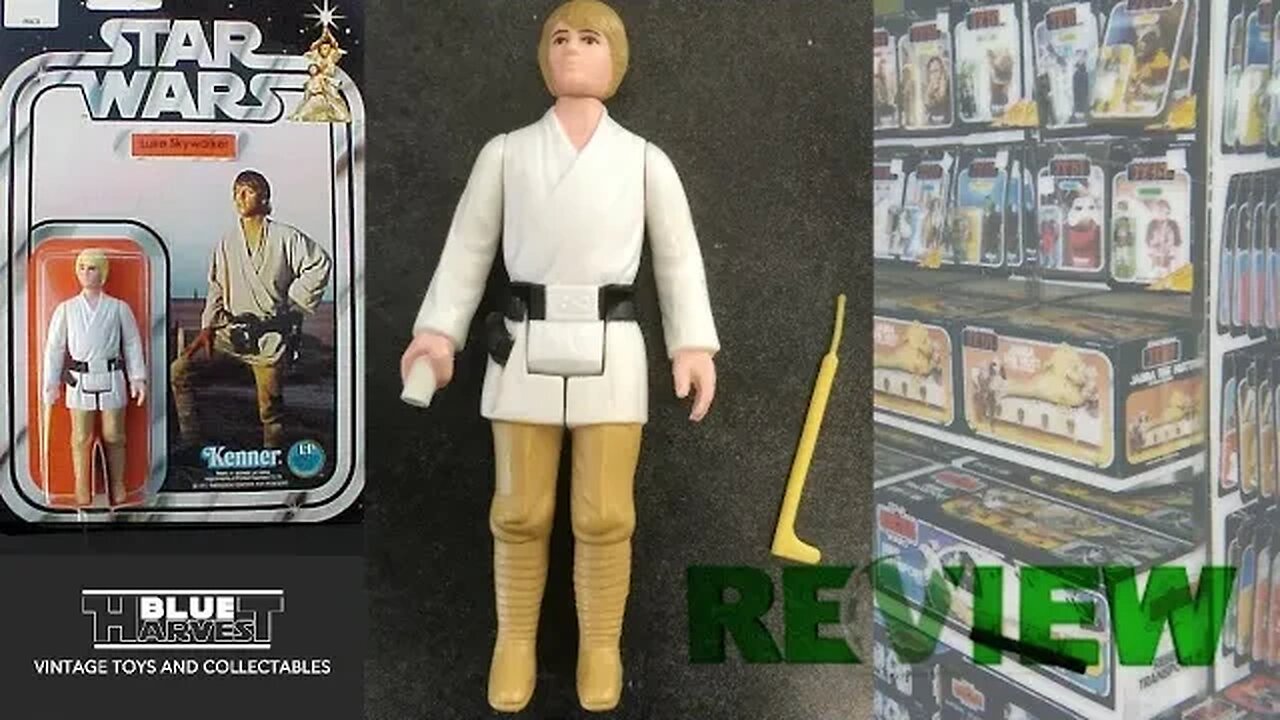 Vintage Star Wars Action Figure Review: Luke Skywalker