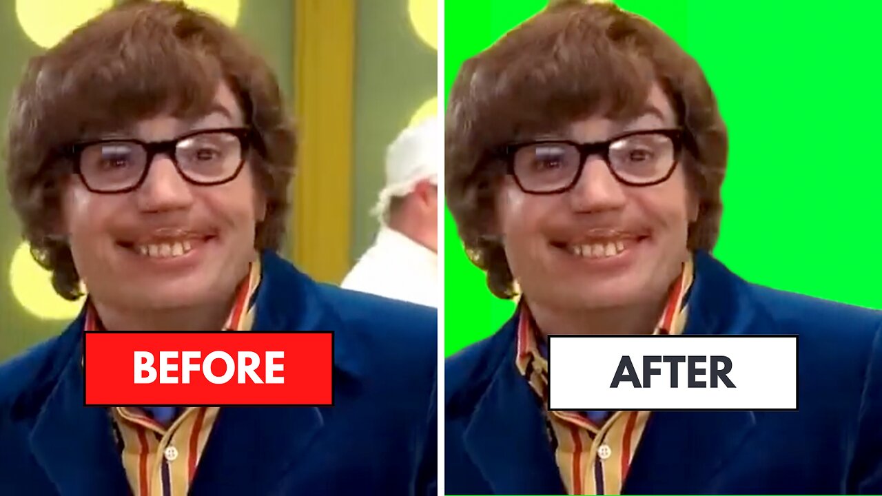 Austin Powers: The Spy Who Shagged Me - Drinking Coffee Green Screen Video Template