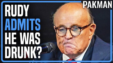 OOPS: Rudy Giuliani Deletes Tweets Denying Being Drunk on Election 2020