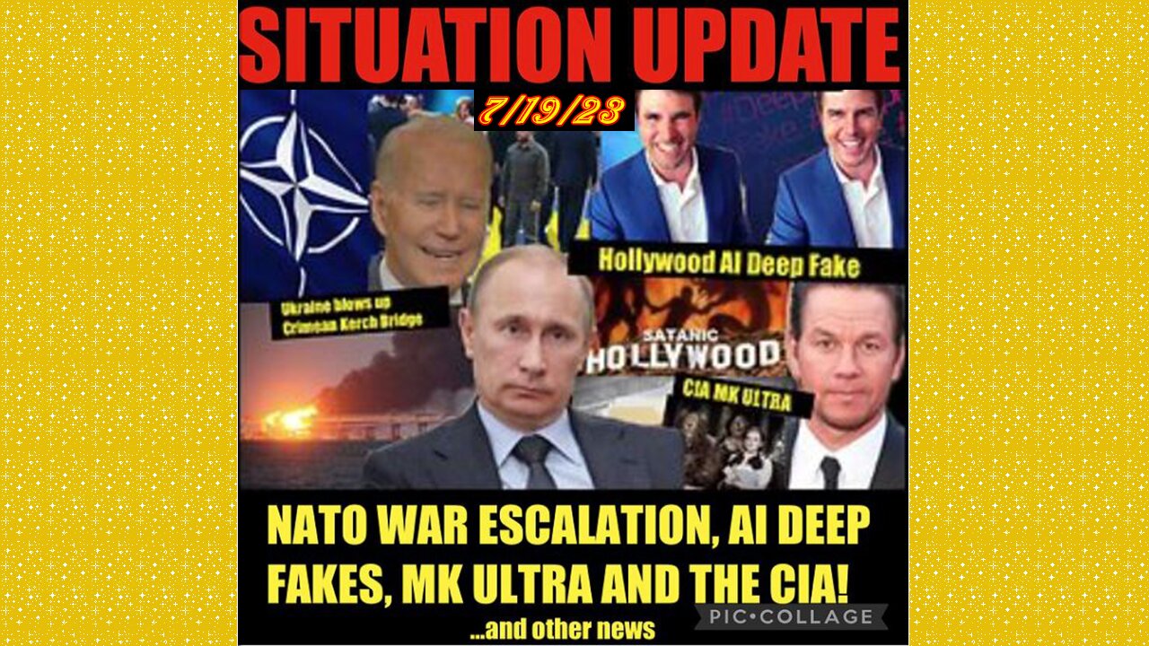 SITUATION UPDATE 7/19/23 - Ukraine Blows Up Crimean Bridge, Biden Sends 3k Reservists To Europe