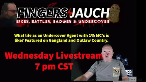 Veteran Biker livestream - Fingers Jauch (Undercover Biker)