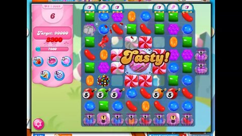 Candy Crush Level 3365 Talkthrough, 10 Moves 0 Boosters