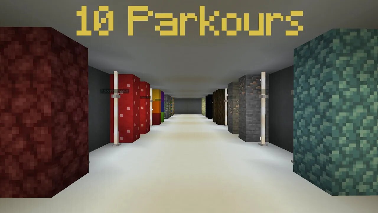 Minecraft 10 Parkours!