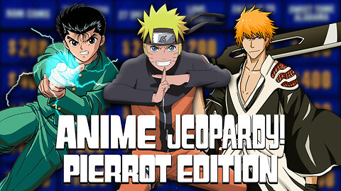 ANIME JEOPARDY! STUDIOS PIERROT EDITION