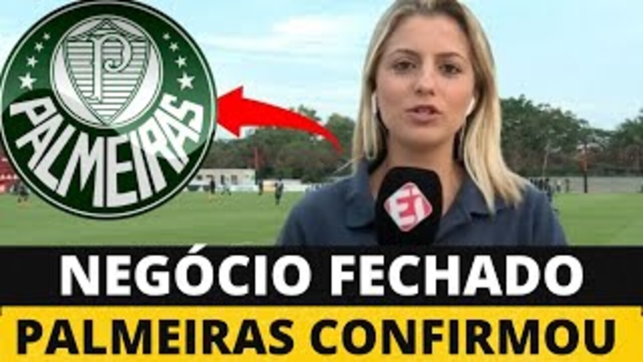 PRESENTE BOMBÁSTICO! ACERTO CONFIRMADO! LEILA PEREIRA AGIU RÁPIDO! NOTÍCIAS DO PALMEIRAS